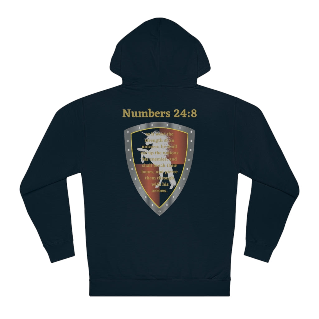 Numbers 24:8 Hooded Sweatshirt