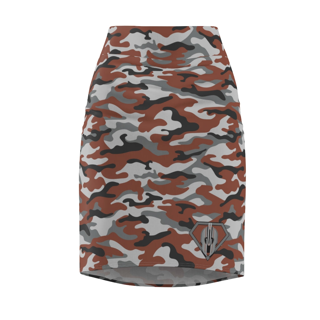 God Armory Superhero Camo Edition Women's Pencil Skirt