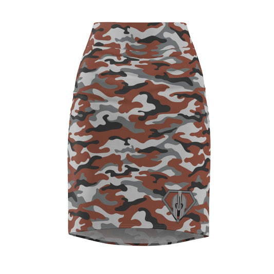 God Armory Superhero Camo Edition Women's Pencil Skirt