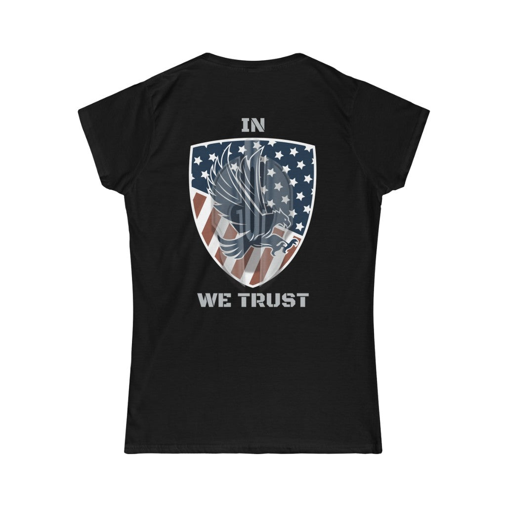 In God We Trust - Womens Shield of Faith Tee