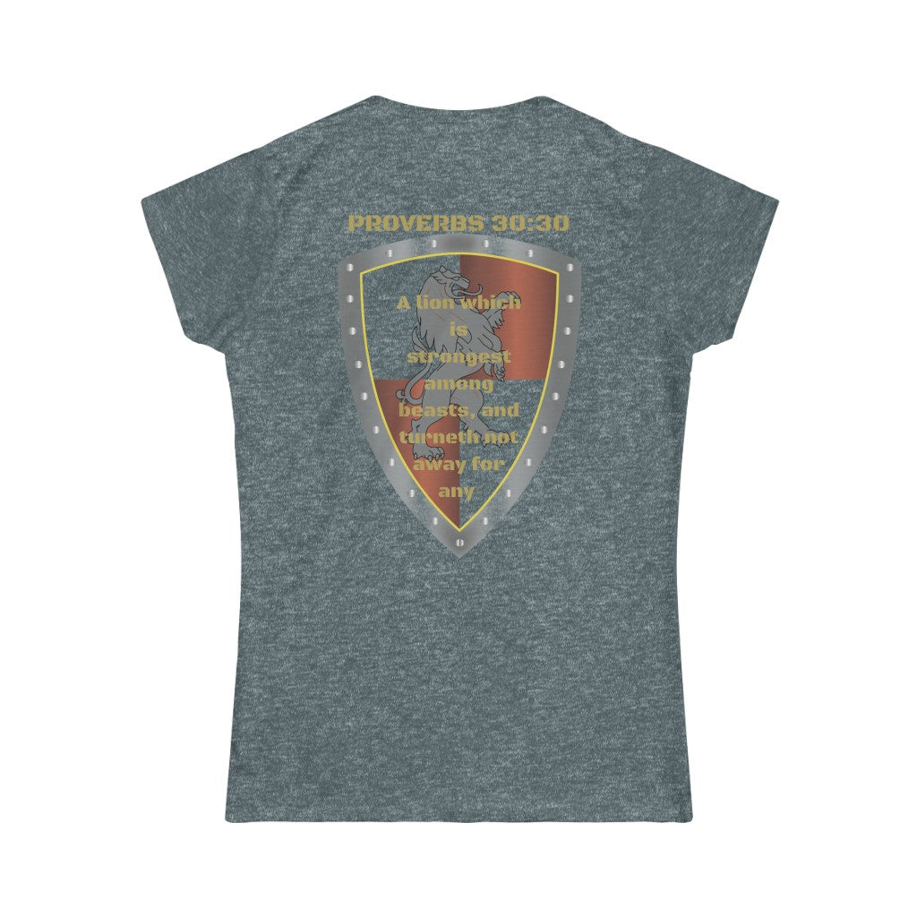 Proverbs 30:30 Shield of Faith Tee