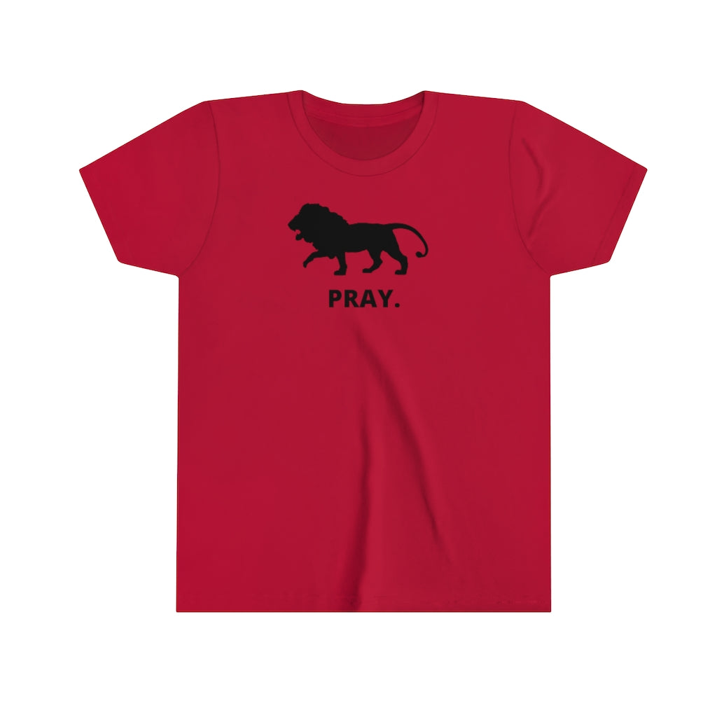 Lion Pray Youth Tee