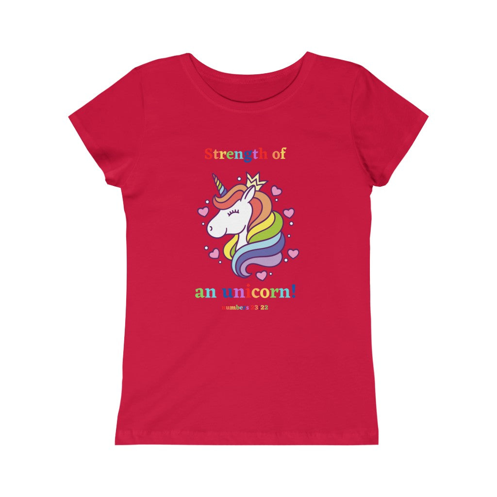 Unicorn Strength Princess Tee