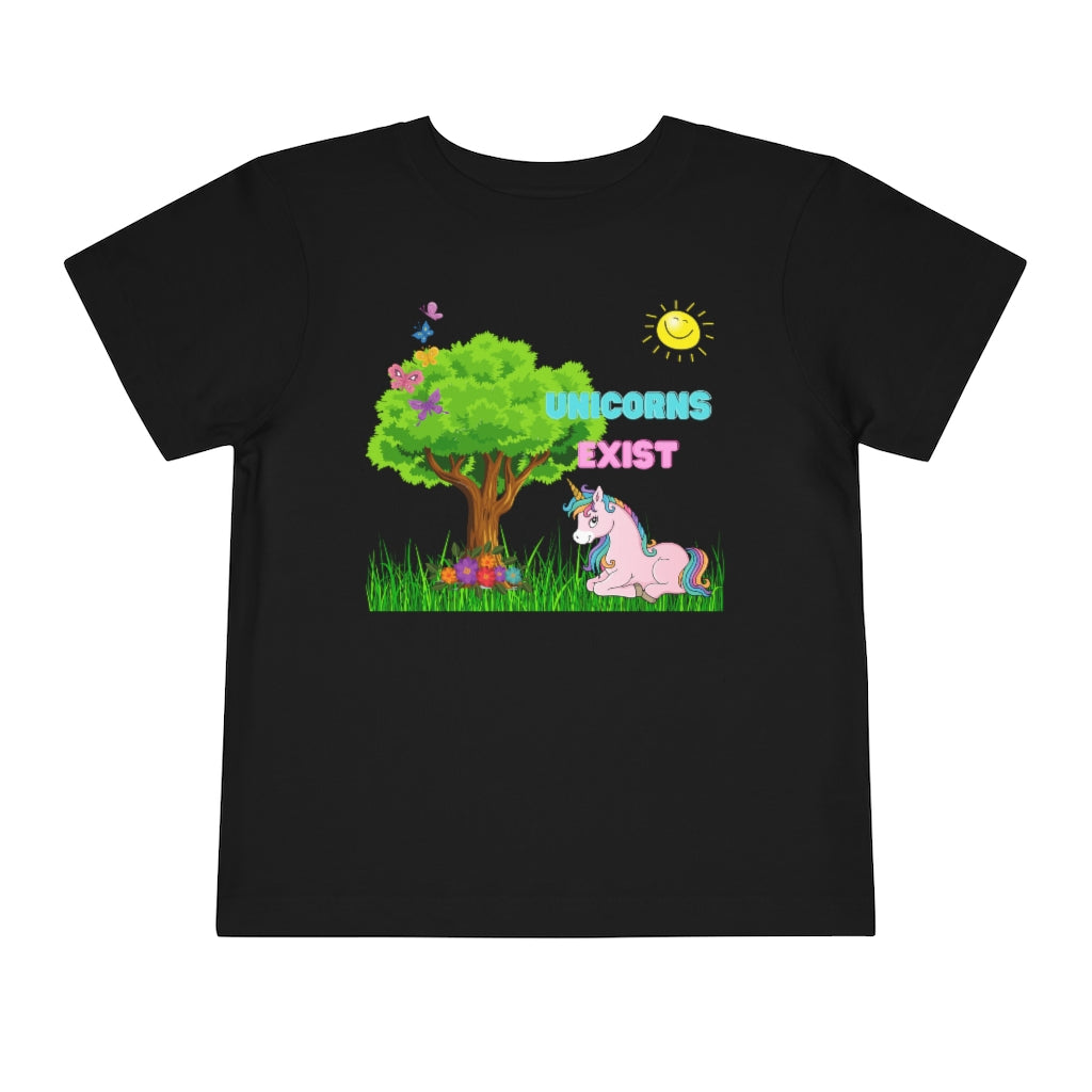 Unicorns Exist Toddler Tee