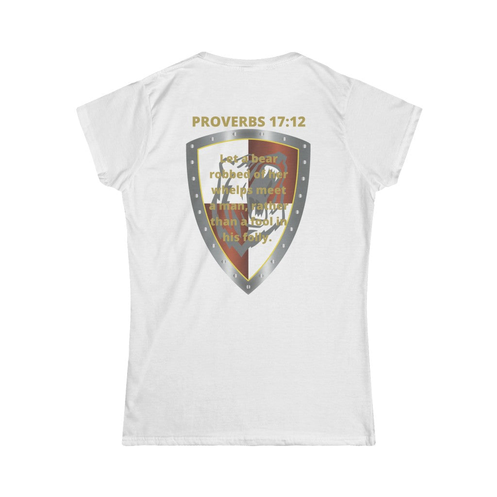 Proverbs 17:12 Shield of Faith Tee