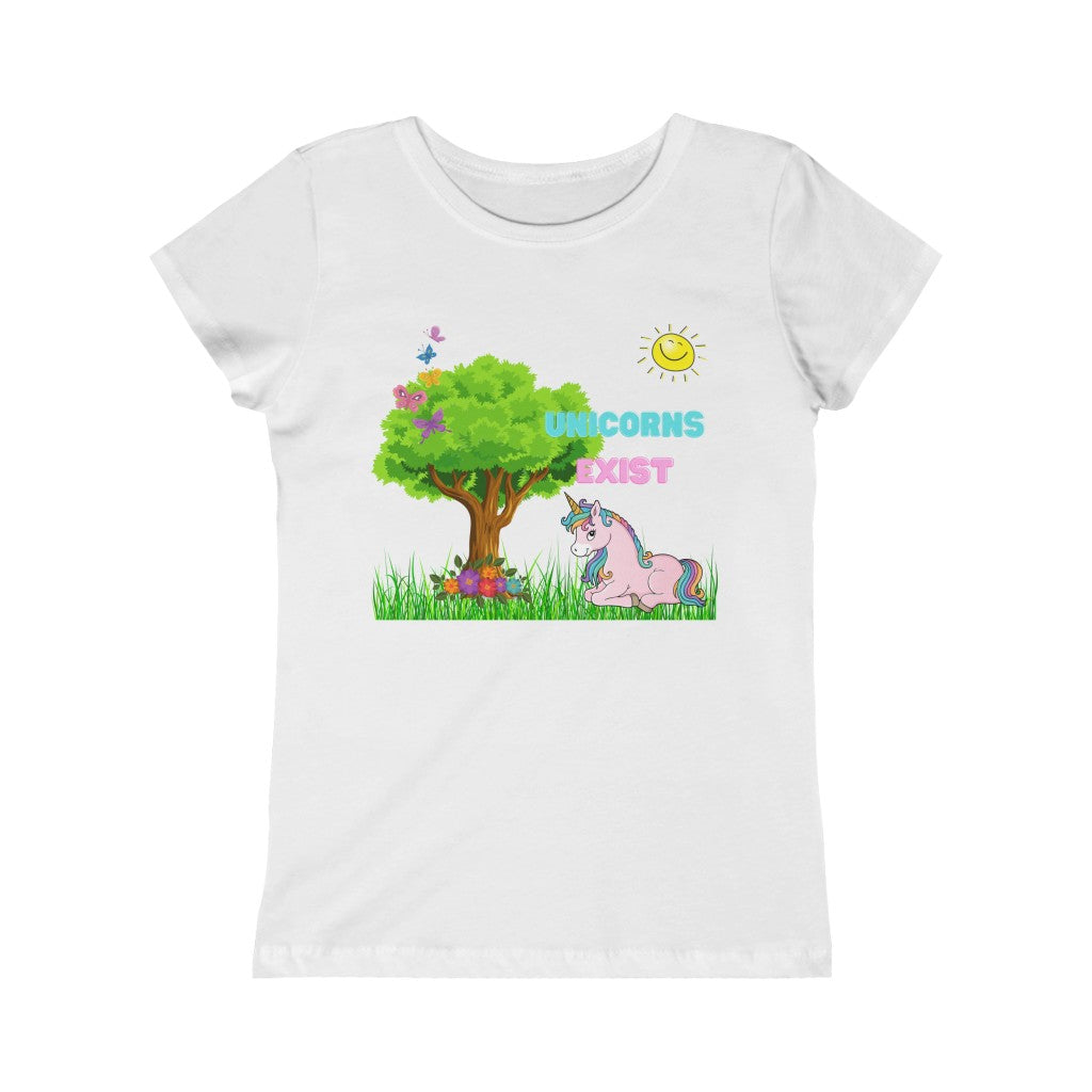 Unicorns Exist Princess Tee