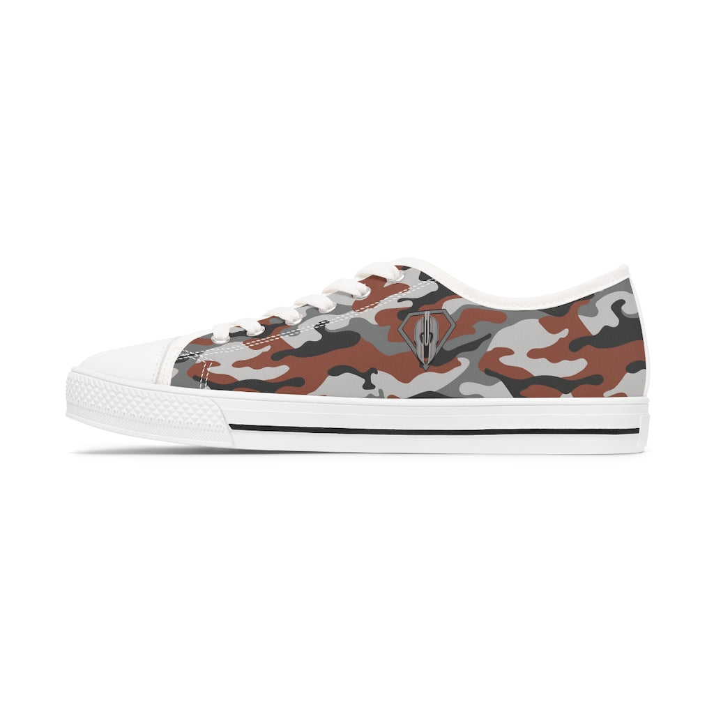 Women's God Armory Superhero Camo Edition Low Top Shoes of Peace