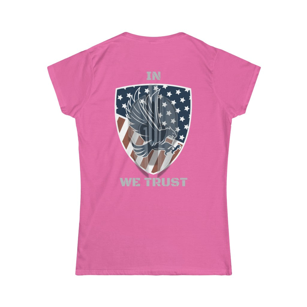 In God We Trust - Womens Shield of Faith Tee