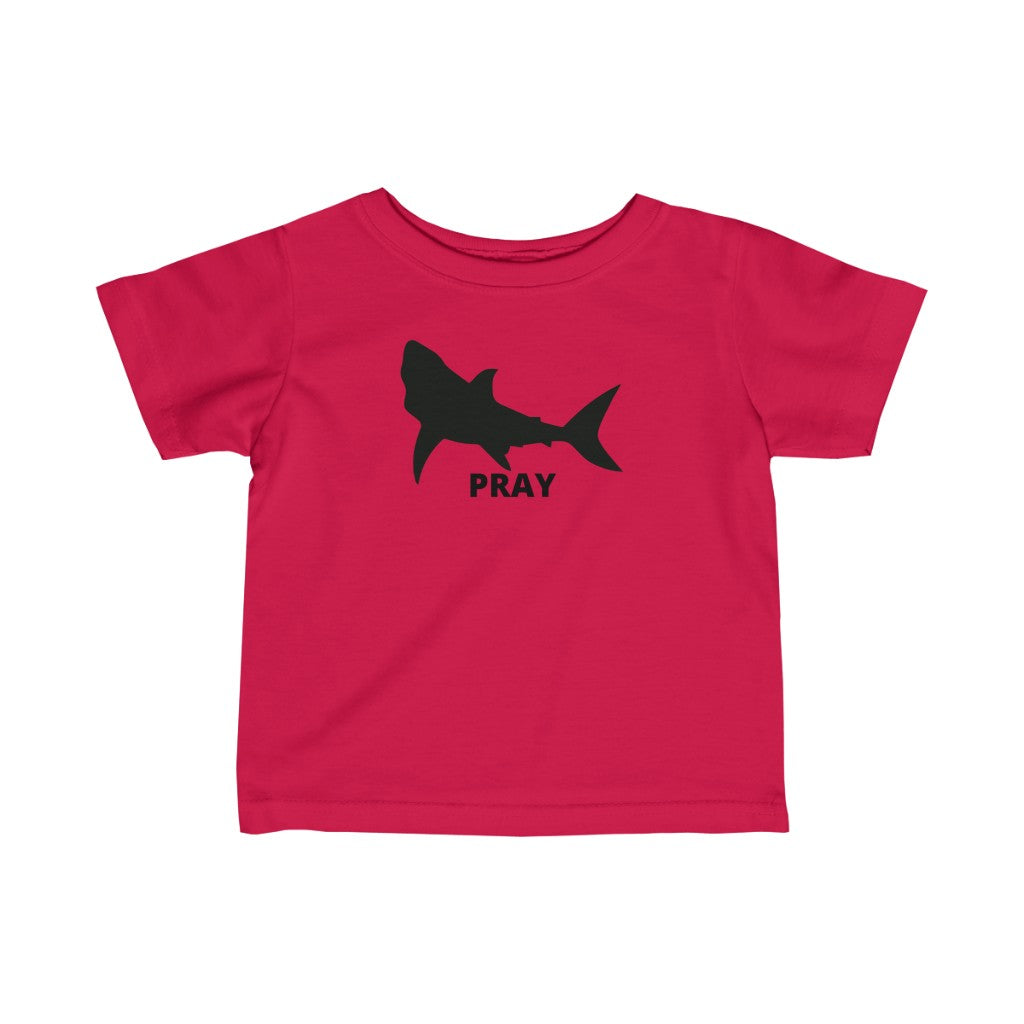 Shark Pray Infant Tee