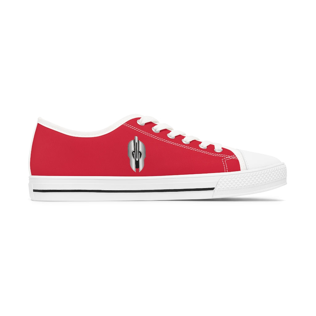 G-O-D Armory Helmet Women's Low Top Shoes of Peace - Red