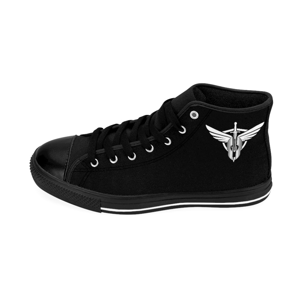 God Armory Wings Men's High-top Shoes of Peace