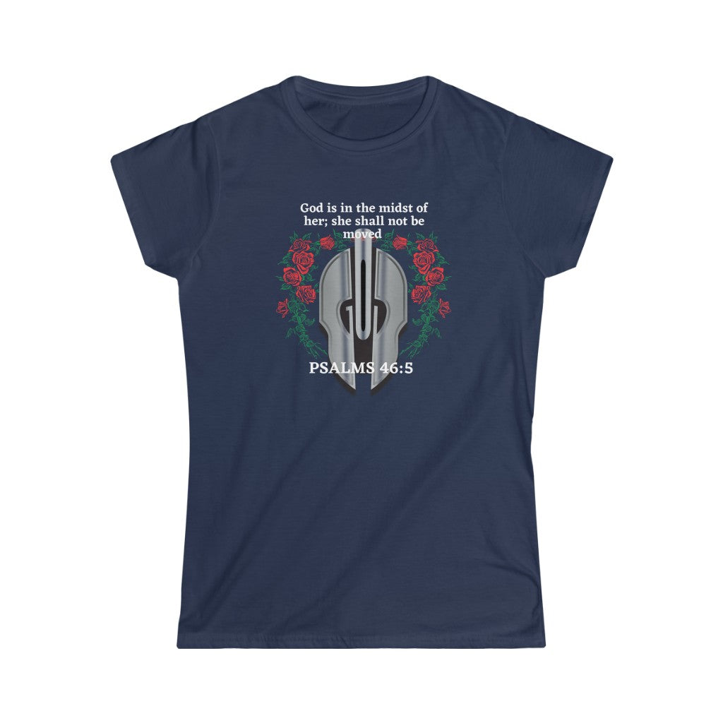 Psalms 46:5 Breastplate of Righteousness Women's Tee