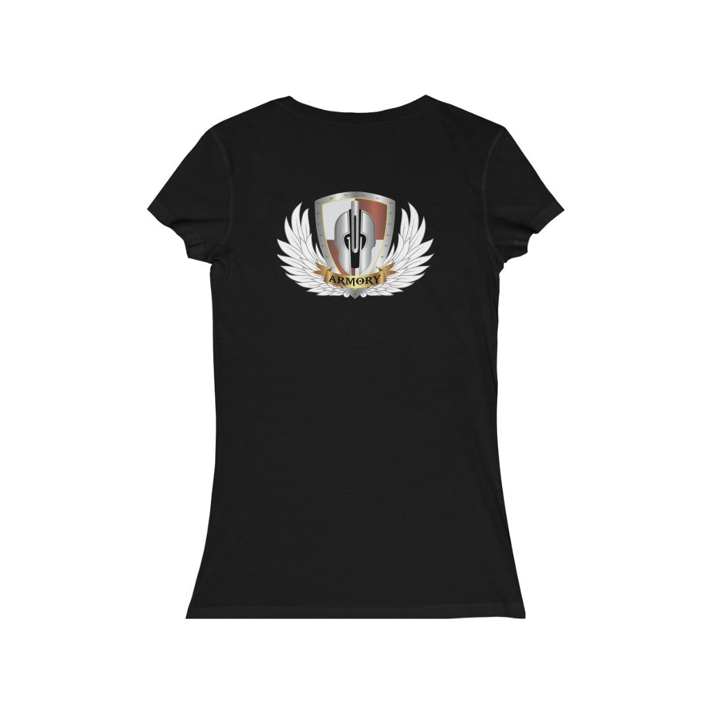 G-O-D Armory Wings V-Neck Tee