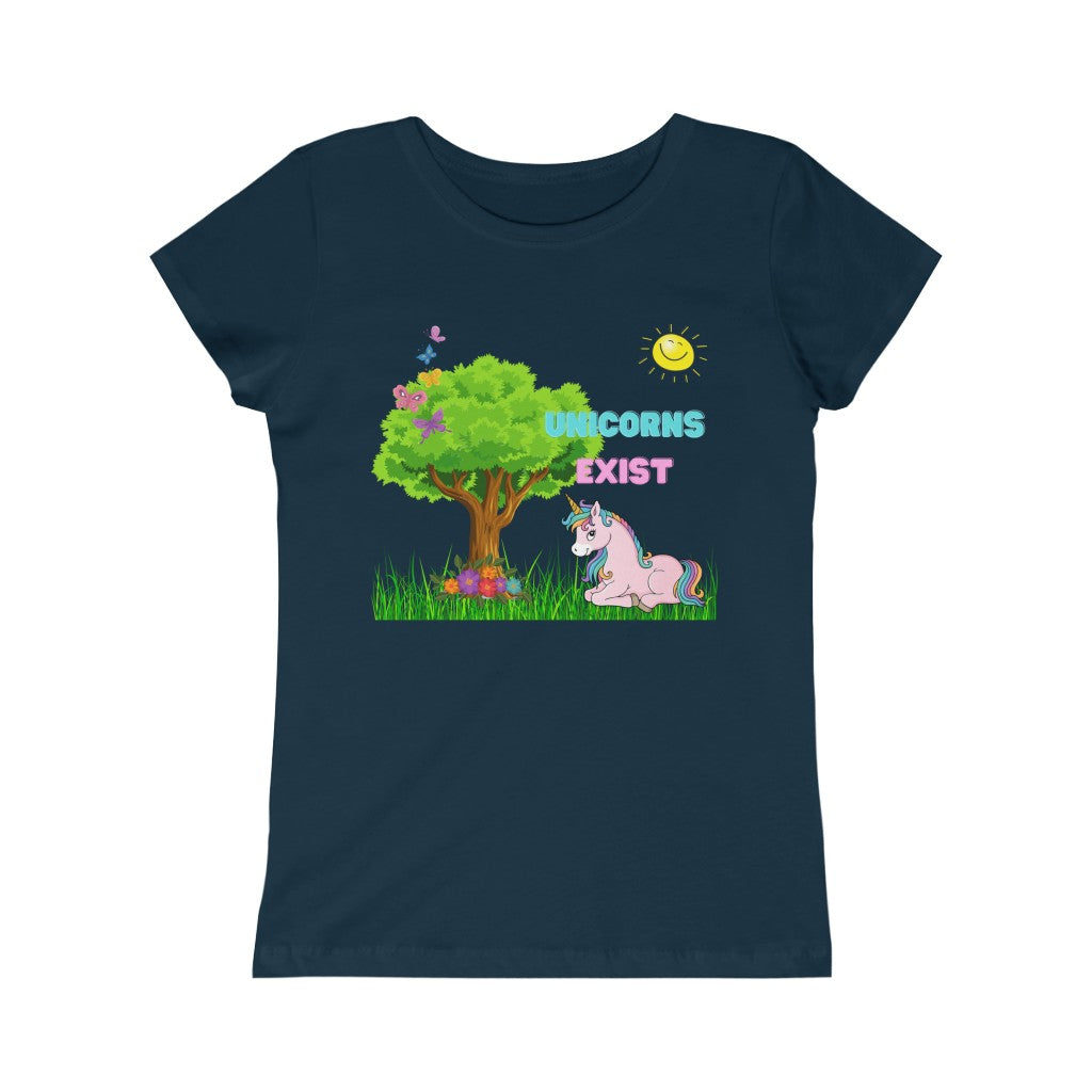 Unicorns Exist Princess Tee