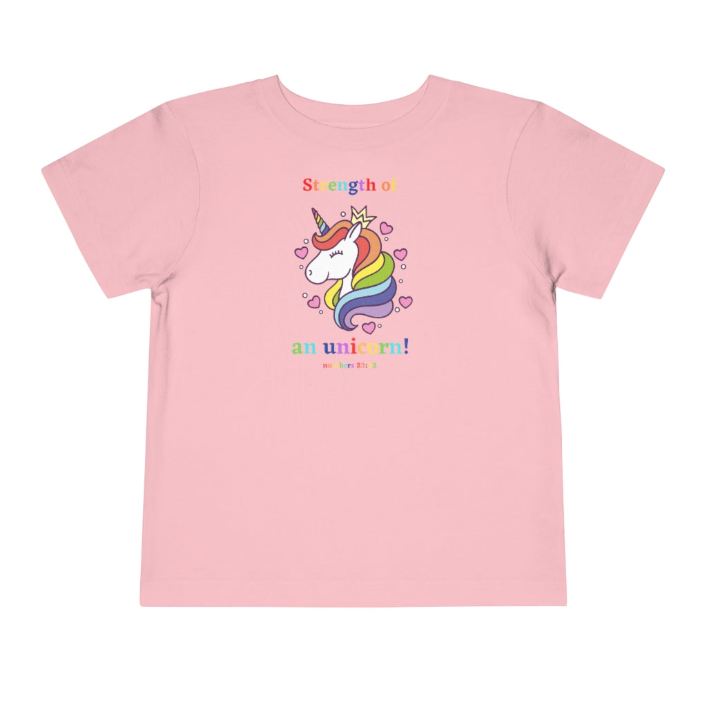 Unicorn Toddler Short Sleeve Tee