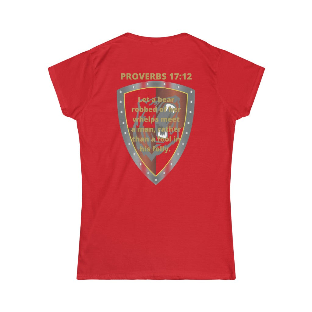 Proverbs 17:12 Shield of Faith Tee