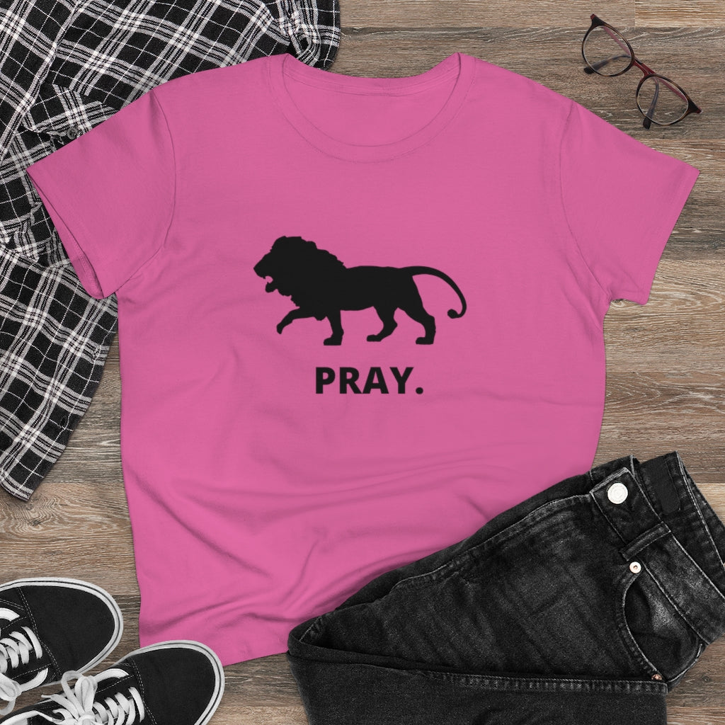 Lion Pray Women's Tee