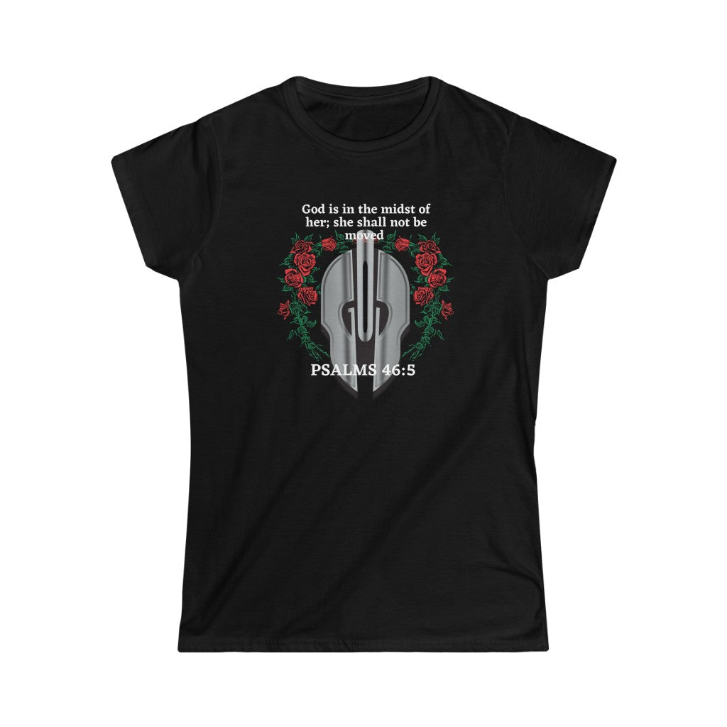 Psalms 46:5 Breastplate of Righteousness Women's Tee