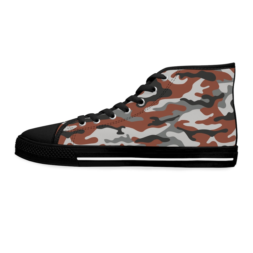 Women's God Armory Superhero Camo Edition High Top Shoes of Peace