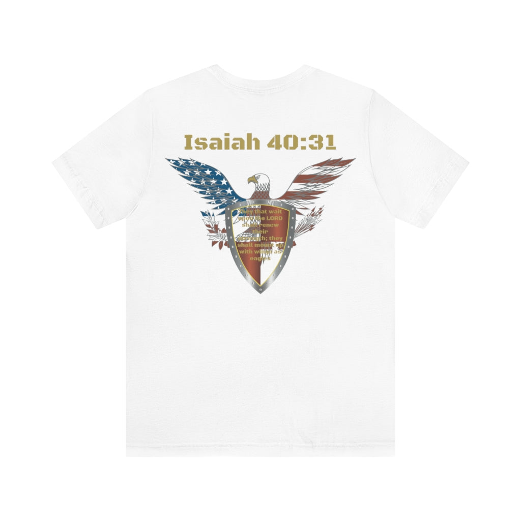 Isaiah 40:31 Shield of Faith Tee