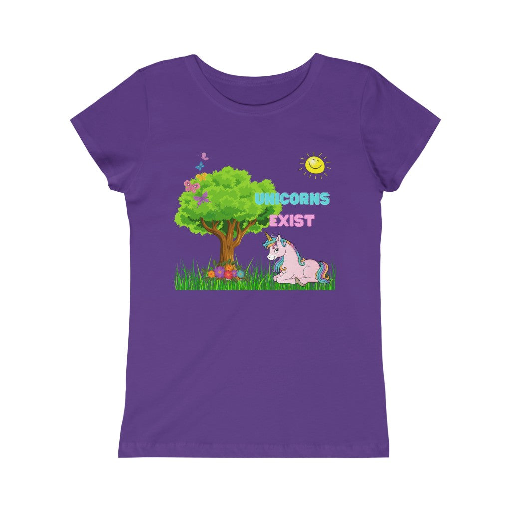 Unicorns Exist Princess Tee