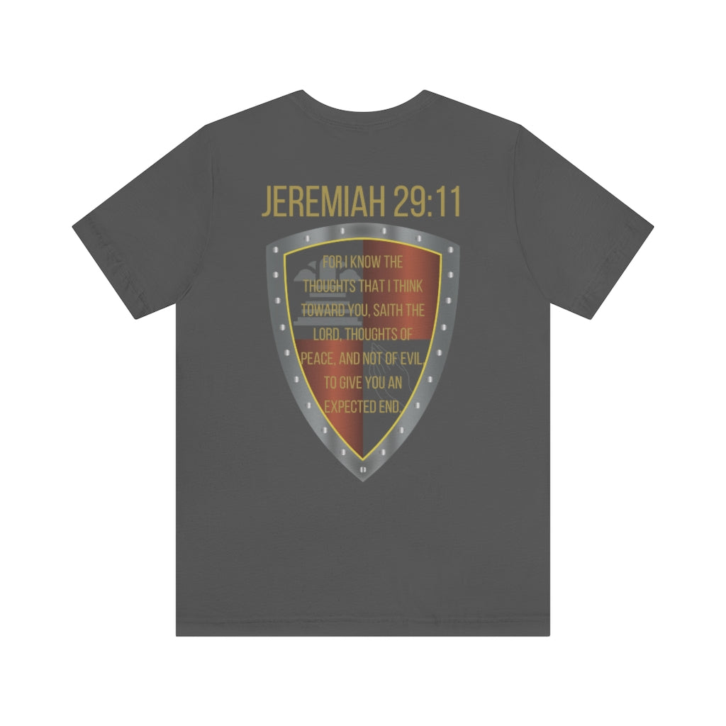 Jeremiah 29:11 Shield of Faith Tee