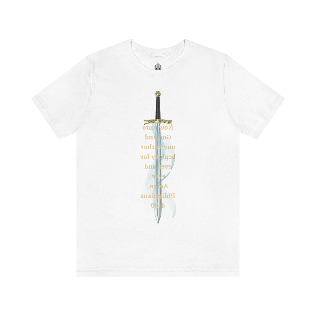 Philippians 4:20 Sword of the Spirit Mirror Tee