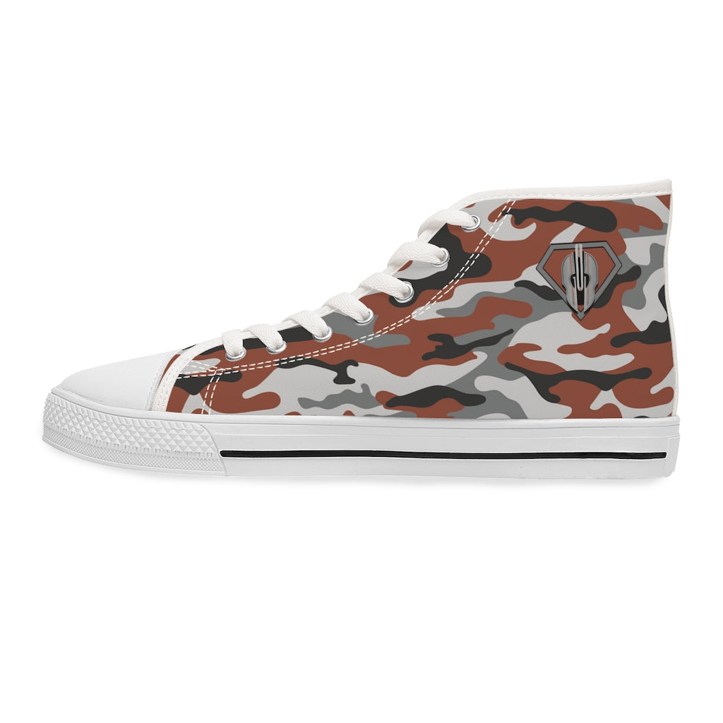 Women's God Armory Superhero Camo Edition High Top Shoes of Peace