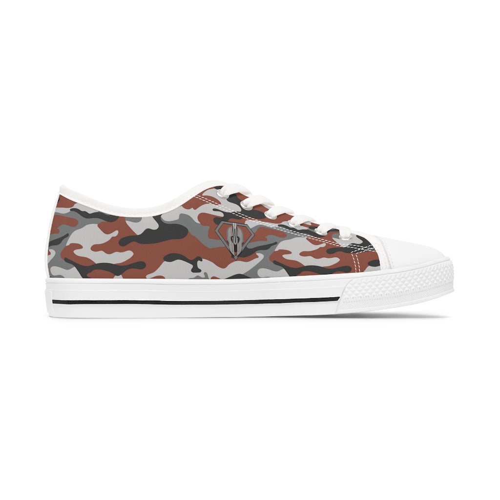 Women's God Armory Superhero Camo Edition Low Top Shoes of Peace