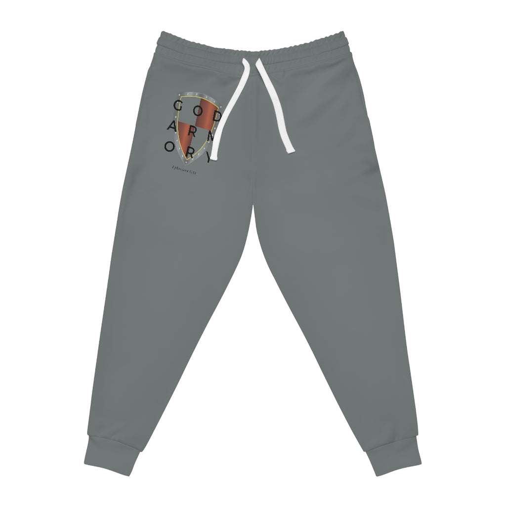 God Armory Shield Athletic Joggers - Dark Gray