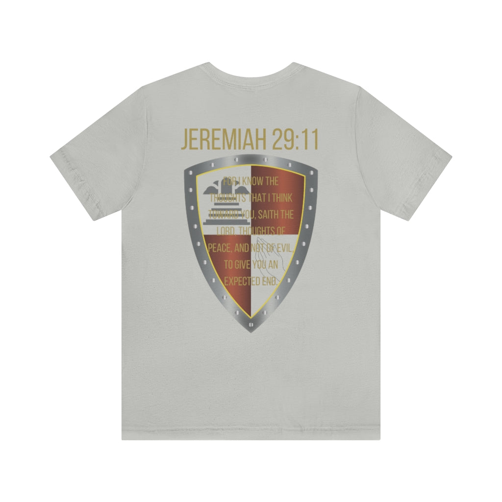 Jeremiah 29:11 Shield of Faith Tee