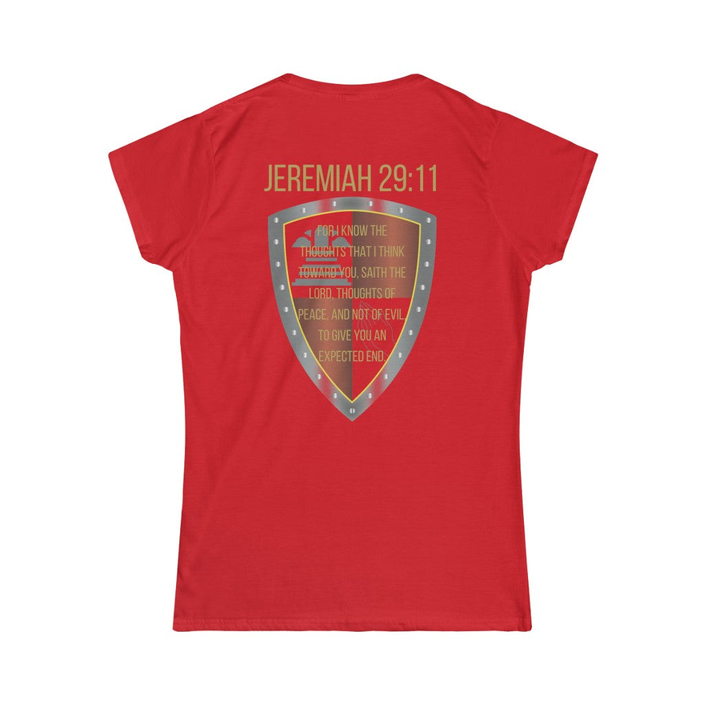 Jeremiah 29:11 Shield of Faith Tee