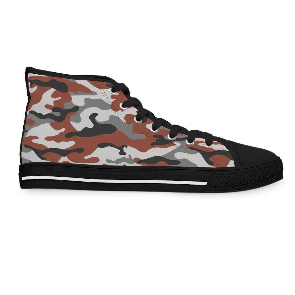 Women's God Armory Superhero Camo Edition High Top Shoes of Peace