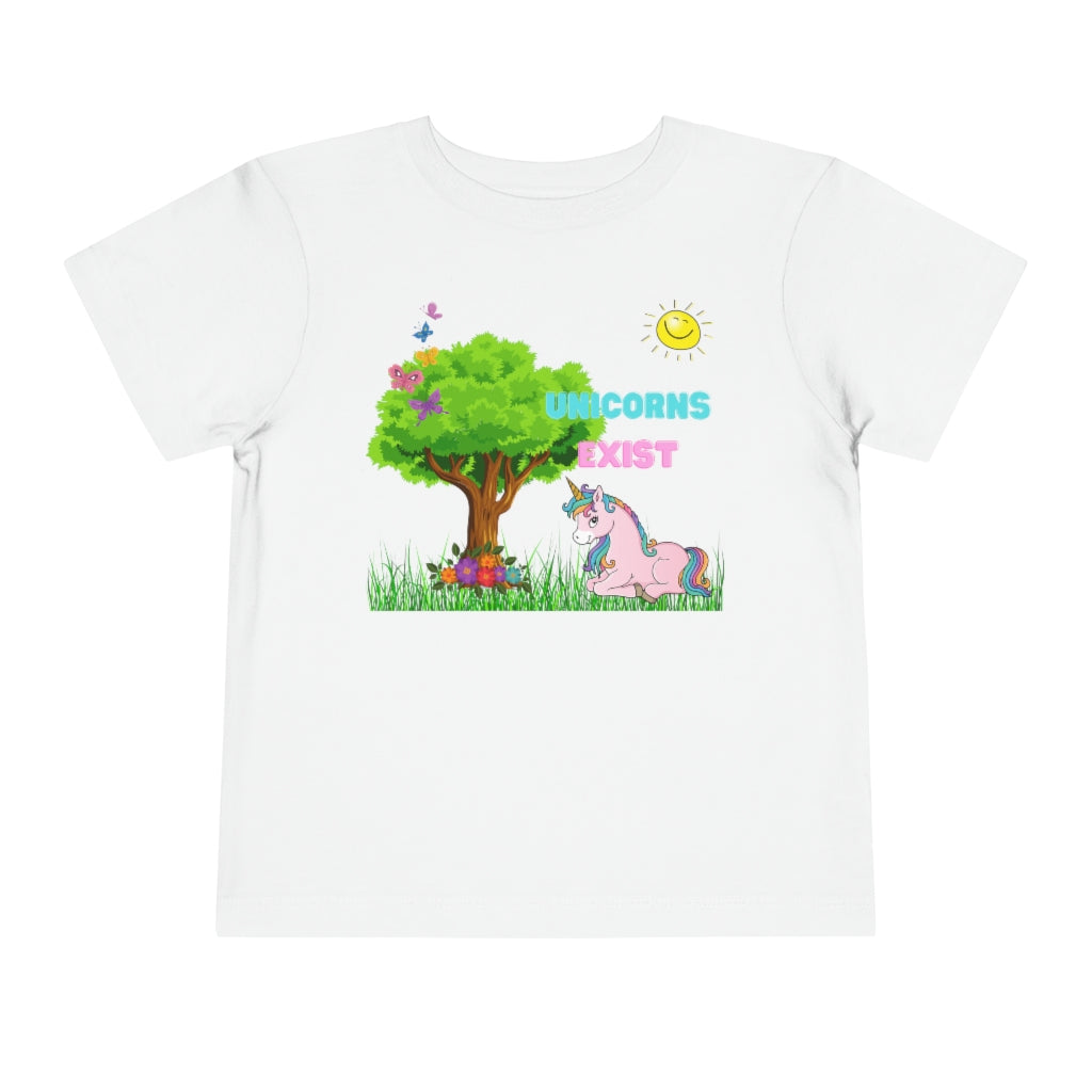 Unicorns Exist Toddler Tee